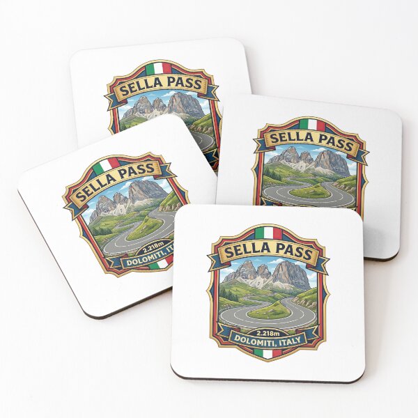 Item preview, Sella Pass - Legendary Alpine Pass Italy designed and sold by enzoade.