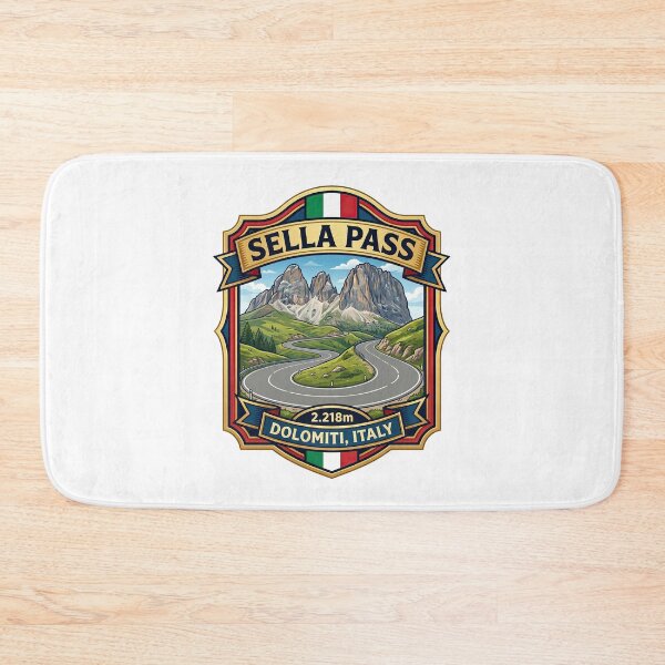 Item preview, Sella Pass - Legendary Alpine Pass Italy designed and sold by enzoade.