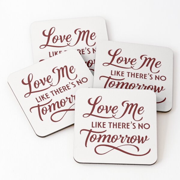 Item preview, Love Me Like There Is No Tomorrow Minimalist Quote designed and sold by Nordic Echo.