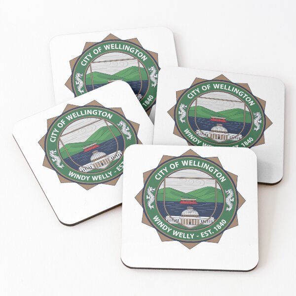 Item preview, Wellington New Zealand City Emblem 1840 designed and sold by k3rstman1.
