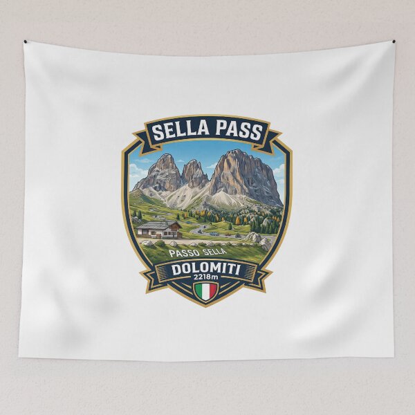 Item preview, Sella Pass - Iconic Dolomites Road designed and sold by enzoade.