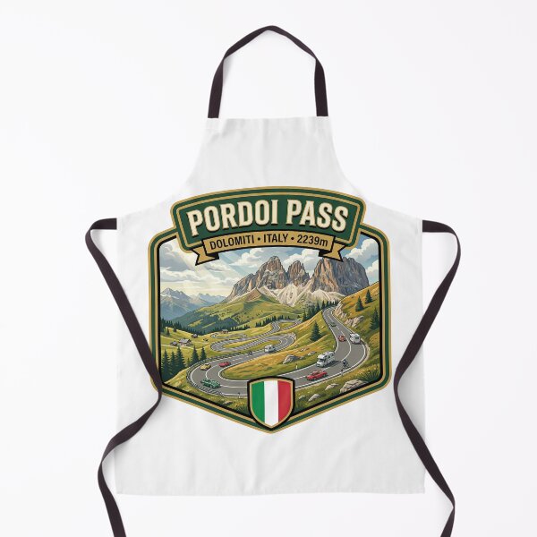 Item preview, Pordoi Pass - Motorcycle Alpine Road designed and sold by enzoade.