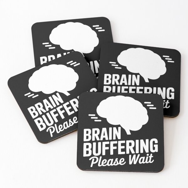 Item preview, Brain Buffering Please Wait designed and sold by theartfulaspie.