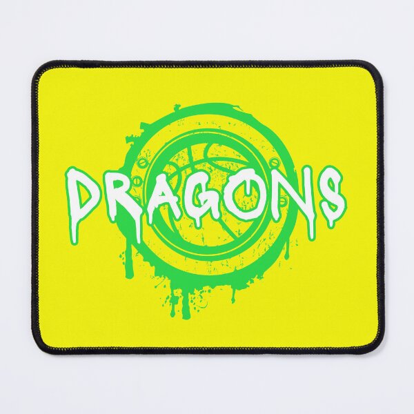 Item preview, Graffiti Style Green Dragon Basketball Logo designed and sold by courtneyjart.