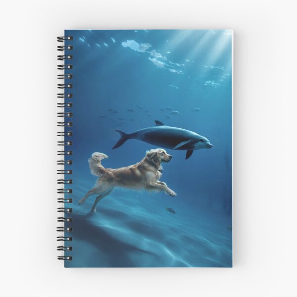 Item preview, Animal Dreams: Dog and Dolphin designed and sold by Kwandry.