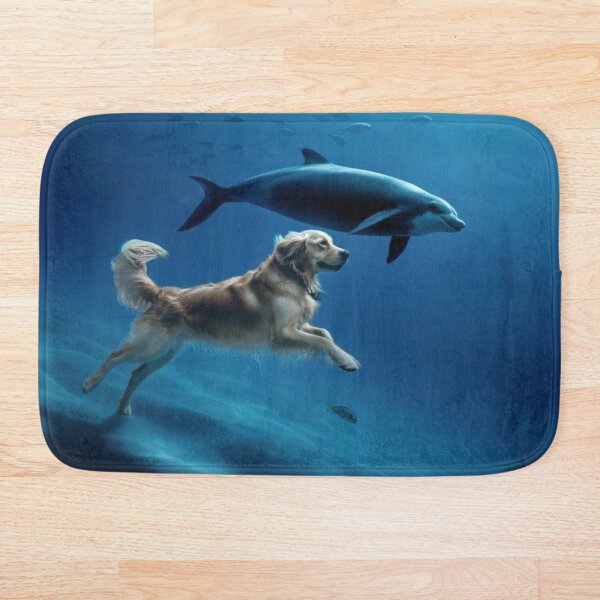 Artikelvorschau, Tierische Träume: Hund und Delfin entworfen und verkauft von Kwandry.