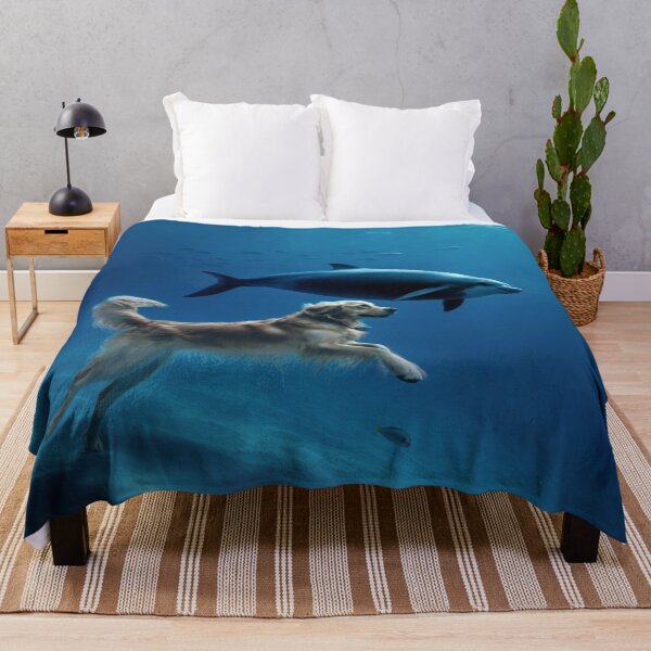 Item preview, Animal Dreams: Dog and Dolphin designed and sold by Kwandry.