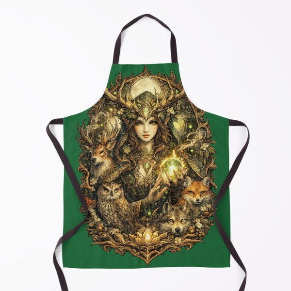 Item preview, Forest Guardian – Nature Spirit Art Sticker designed and sold by DrizzyV.