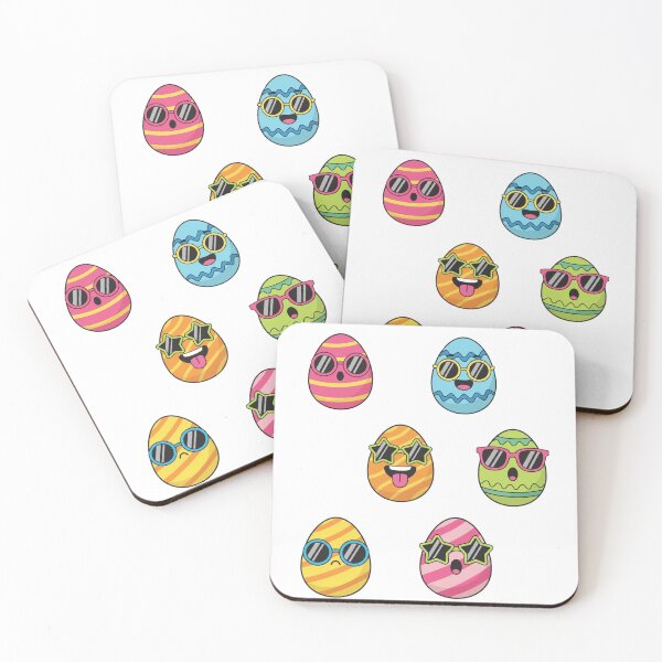 Item preview, Funny Cool Easter Eggs with Sunglasses designed and sold by joleyjl.