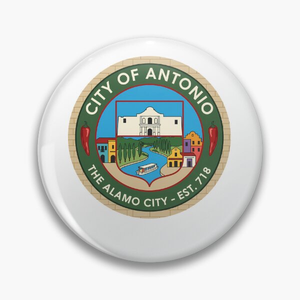 Item preview, San Antonio Alamo Riverwalk City Emblem designed and sold by k3rstman1.