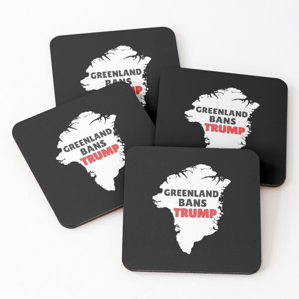 Item preview, Greenland Bans Trump designed and sold by ANNINOART ⭐⭐⭐⭐⭐.