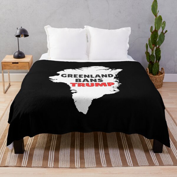 Item preview, Greenland Bans Trump designed and sold by ANNINOART ⭐⭐⭐⭐⭐.