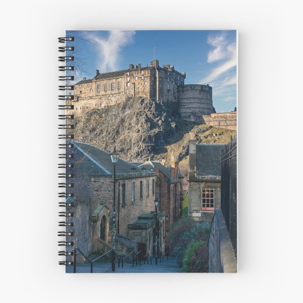 Item preview, Edinburgh Castle View From The Vennel Steps designed and sold by RJW Images.