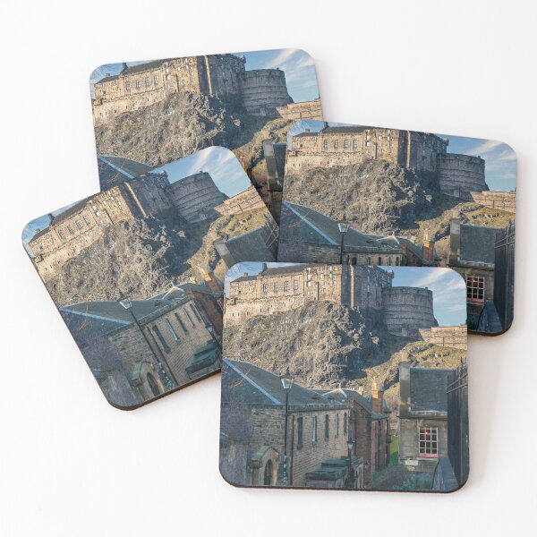 Item preview, Edinburgh Castle View From The Vennel Steps designed and sold by RJW Images.