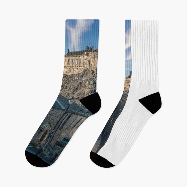Item preview, Edinburgh Castle View From The Vennel Steps designed and sold by RJW Images.
