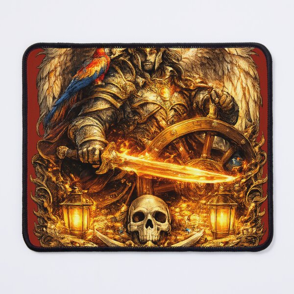 Item preview, Flame Angel – Celestial Warrior Sticker designed and sold by DrizzyV.