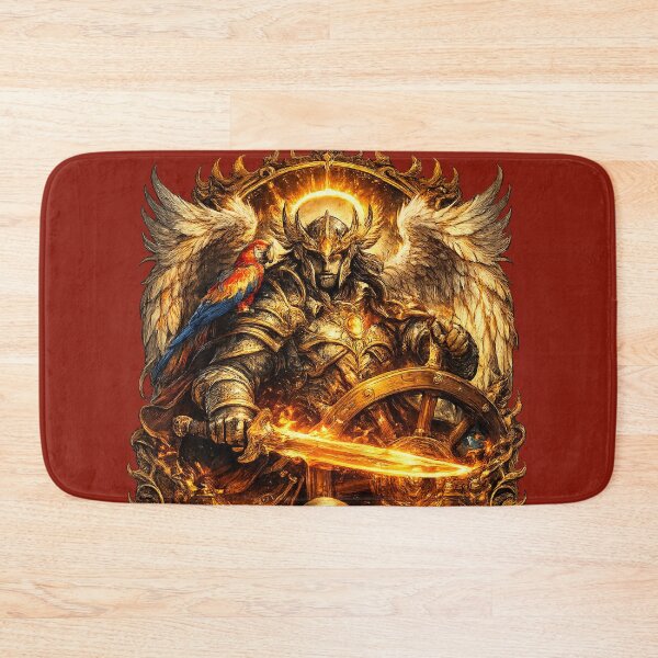 Item preview, Flame Angel – Celestial Warrior Sticker designed and sold by DrizzyV.