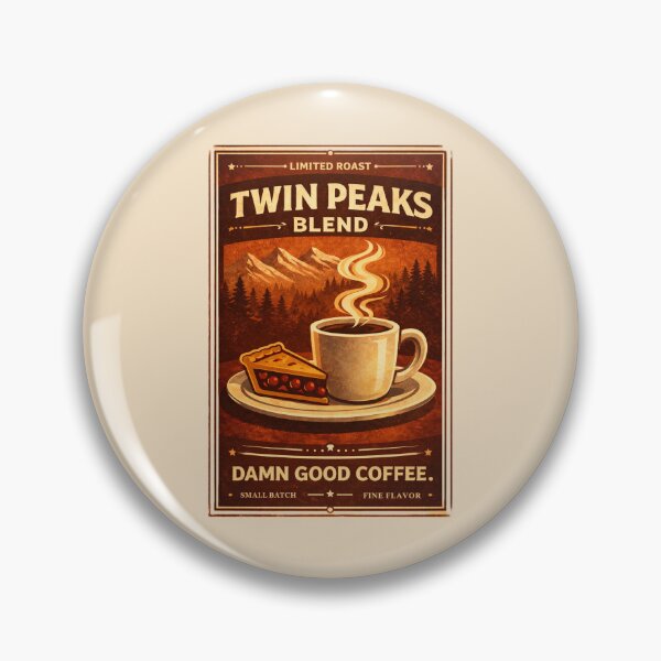 Item preview, Twin Peaks Blend – Limited Roast Damn Good Coffee designed and sold by peaknerd.