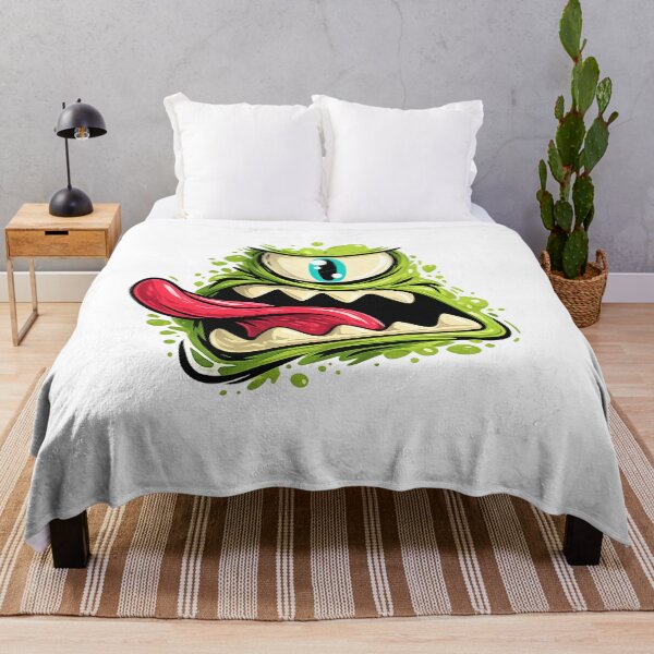 Item preview, Cartoon Monster Face Illustration designed and sold by Motiva100.