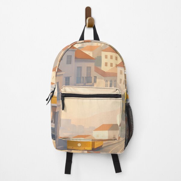 Item preview, Lisbon Minimal Wall Art – Sunlit Hills & Quiet Streets designed and sold by Minimal Calm.