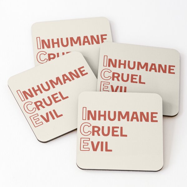 Item preview, ICE: Inhumane, Cruel, Evil designed and sold by DesignCollectiv.