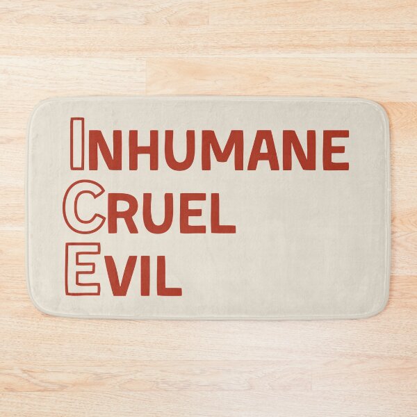 Item preview, ICE: Inhumane, Cruel, Evil designed and sold by DesignCollectiv.
