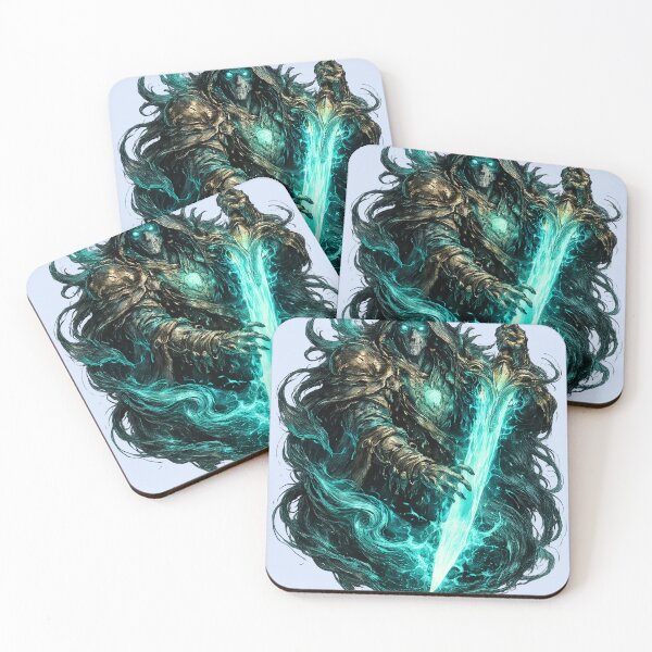 Item preview, Spectral Blade – Wraith Warrior Sticker designed and sold by DrizzyV.