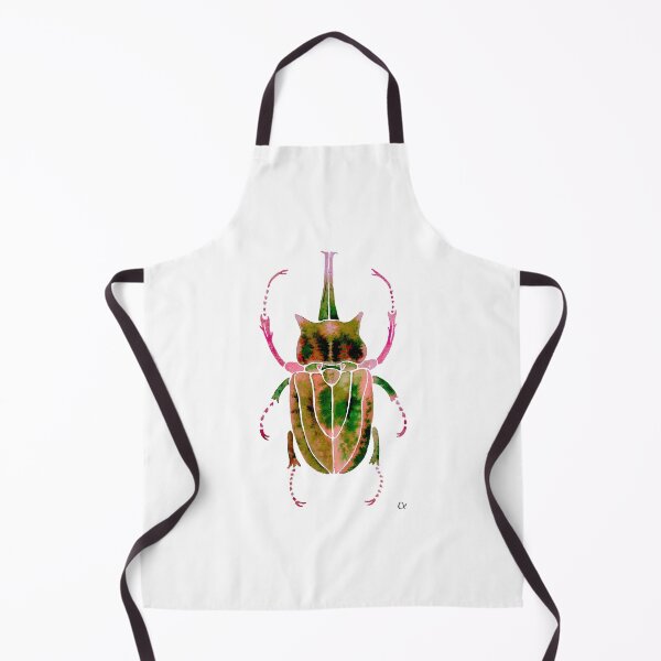 Item preview, Watercolour Stag Beetle Pink designed and sold by ChloeHaumea.