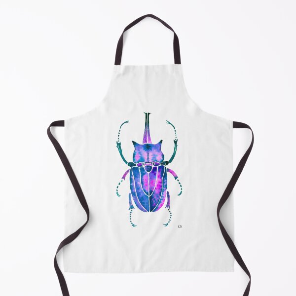 Item preview, Watercolour Stag Beetle Purple designed and sold by ChloeHaumea.