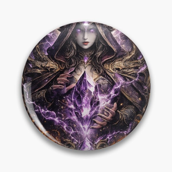 Item preview, Arcane Crystal – Dark Sorceress Sticker designed and sold by DrizzyV.