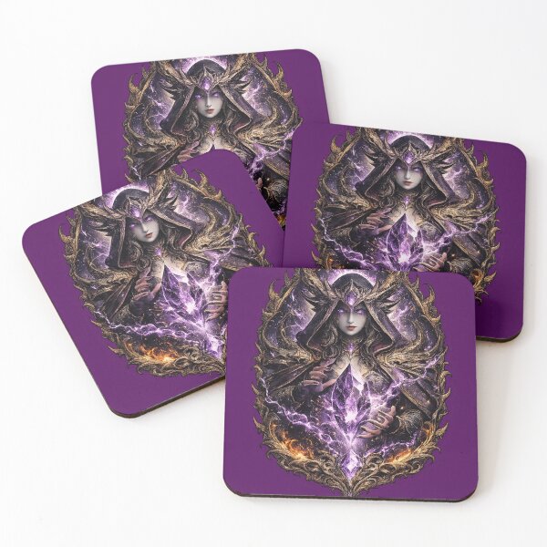 Item preview, Arcane Crystal – Dark Sorceress Sticker designed and sold by DrizzyV.