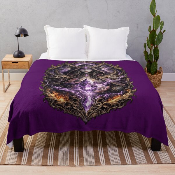 Item preview, Arcane Crystal – Dark Sorceress Sticker designed and sold by DrizzyV.