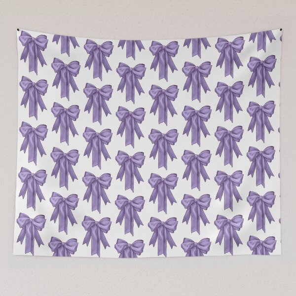 Item preview, Purple bow designed and sold by margo-k.