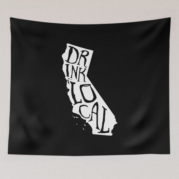 Item preview, Drink Local California State Outline Craft Beer designed and sold by graf1k.