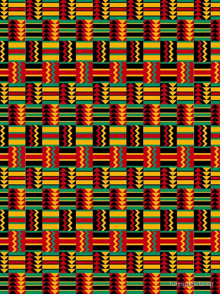 African Pattern Design Red Green Black Yellow Africa" A-Line Dress for Sale  by funnytshirtemp | Redbubble