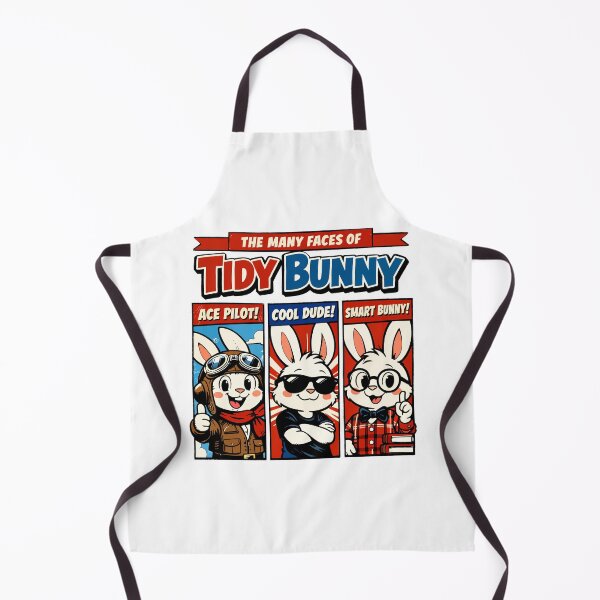 Item preview, The Many Faces of Tidy Bunny designed and sold by WildlifeInc.