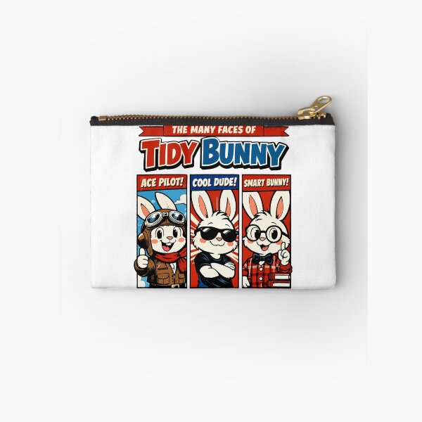 Item preview, The Many Faces of Tidy Bunny designed and sold by WildlifeInc.