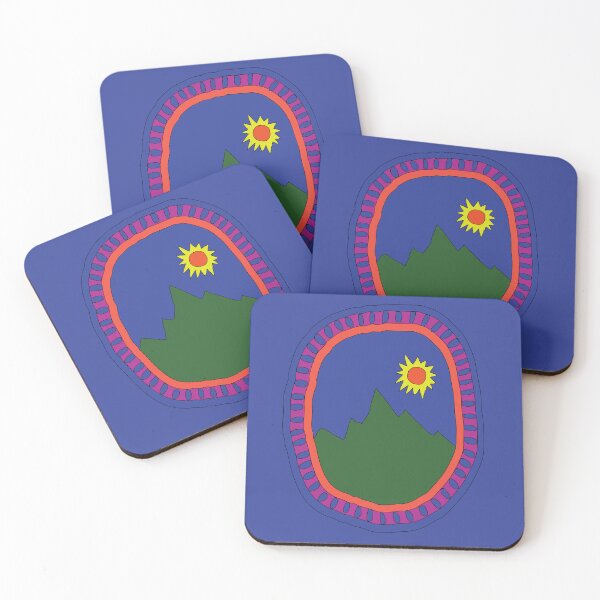Item preview, Retro Mountain Patch Design designed and sold by annamelley.