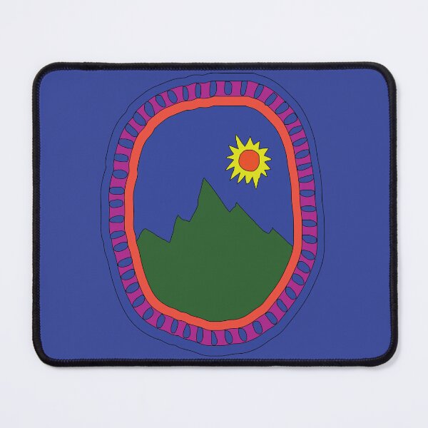 Item preview, Retro Mountain Patch Design designed and sold by annamelley.