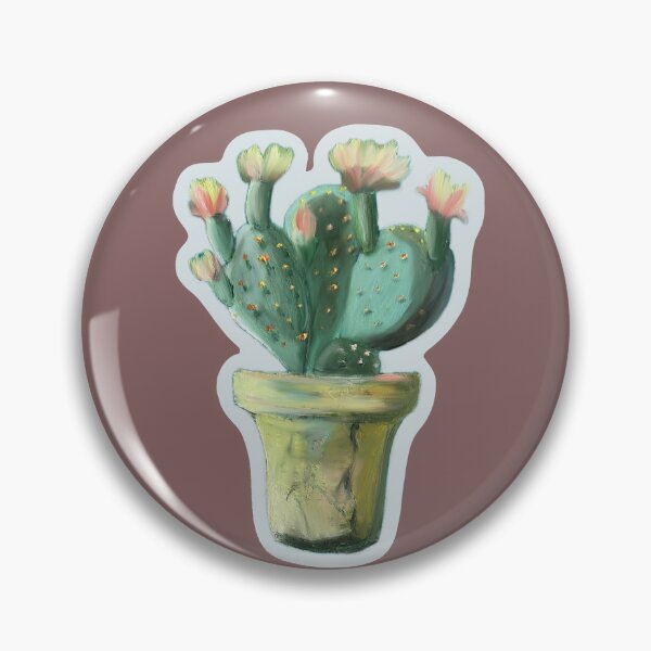 Item preview, cactus painting designed and sold by SGBerryart.