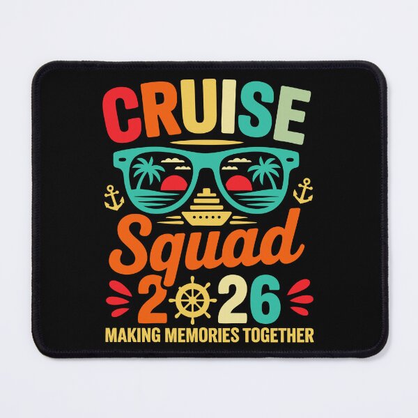 Item preview, Cruise squad 2026 is making memories together designed and sold by Faissal Thomass.