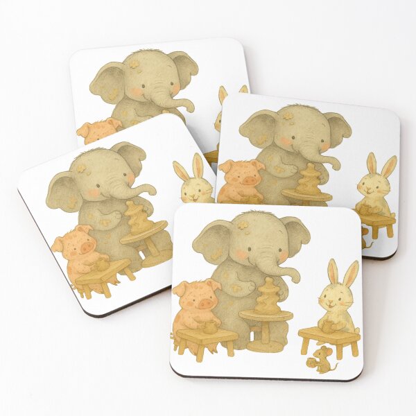 Item preview, Animals Pottery Class designed and sold by turtlemaid.
