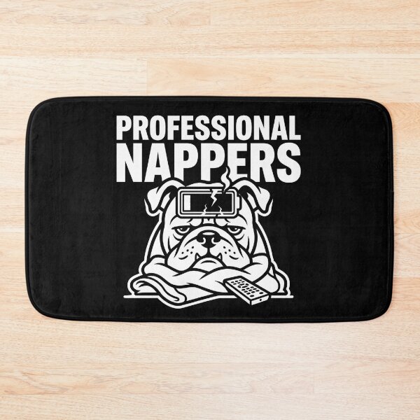 Item preview, Professional Nappers - Lazy Bulldog Low Battery designed and sold by TextCrew.