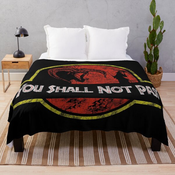 Item preview, Gandalf Balrog You Shall Not Pass Distressed designed and sold by Power Up Prints.
