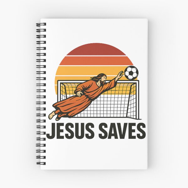 Item preview, Jesus Saves Soccer - Funny Christian Goalie designed and sold by ZBIFBOUETLA.