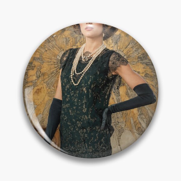 Item preview, Roaring Twenties Glamour in Art Deco Style designed and sold by ForeverPrintsOK.