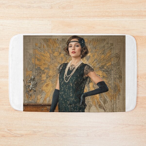 Item preview, Roaring Twenties Glamour in Art Deco Style designed and sold by ForeverPrintsOK.