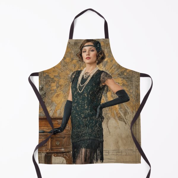 Item preview, Roaring Twenties Glamour in Art Deco Style designed and sold by ForeverPrintsOK.