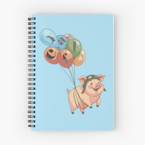 Item preview, I Can Fly - Happy Flying Pig designed and sold by SawaOne.