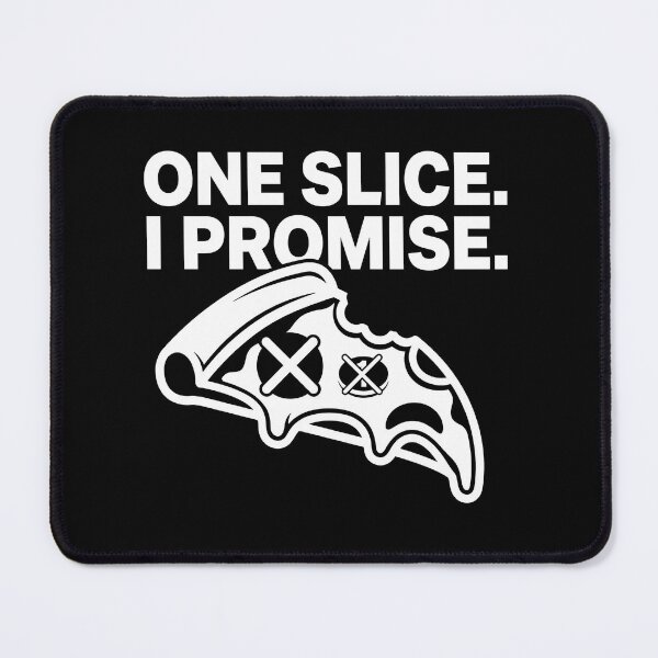 Item preview, One Slice I Promise - Funny Pizza Diet Lie designed and sold by TextCrew.